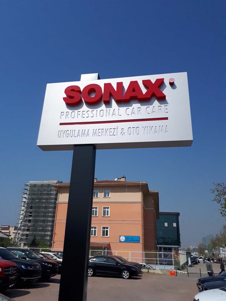 SONAX Totem Tabela Projesi