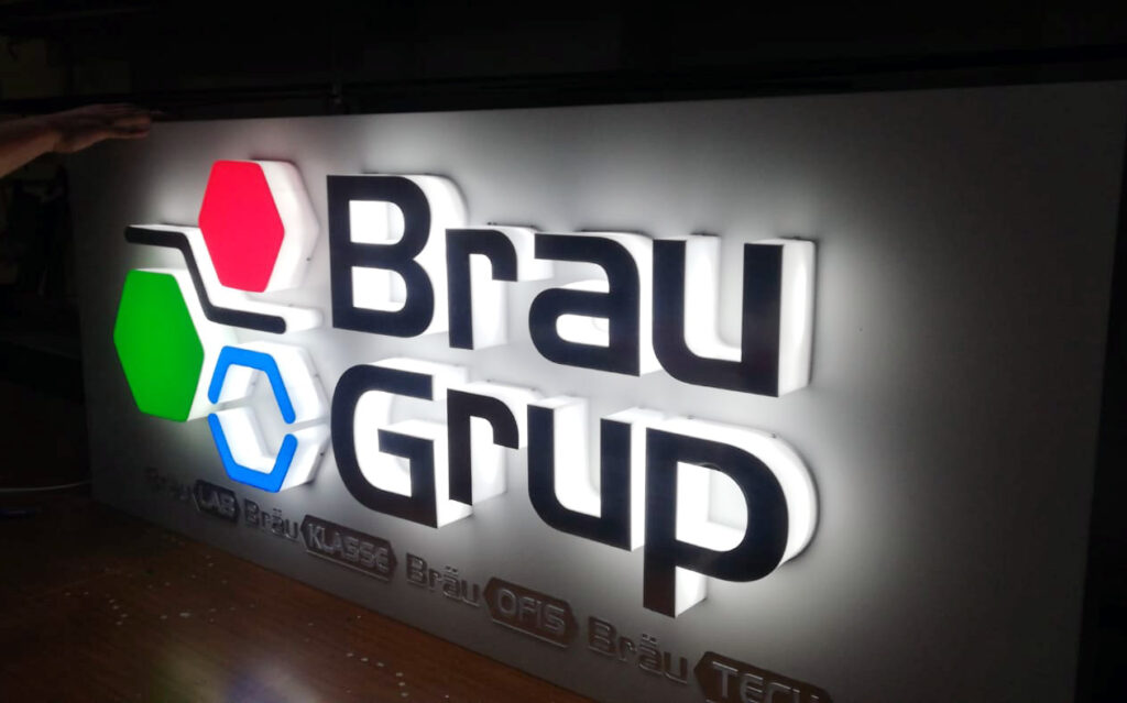 BRAU GRUP Kutu Harf Tabela Projesi