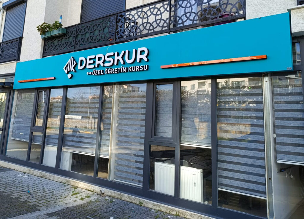 DERSKUR Kutu Harf Tabela Projesi