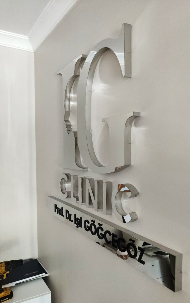 IG Clinic İç Mekan Tabela Projesi