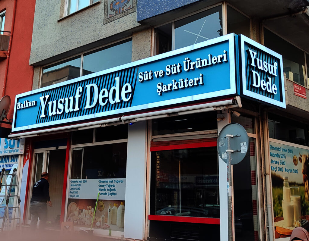 YUSUF DEDE Kutu Harf Tabela Projesi