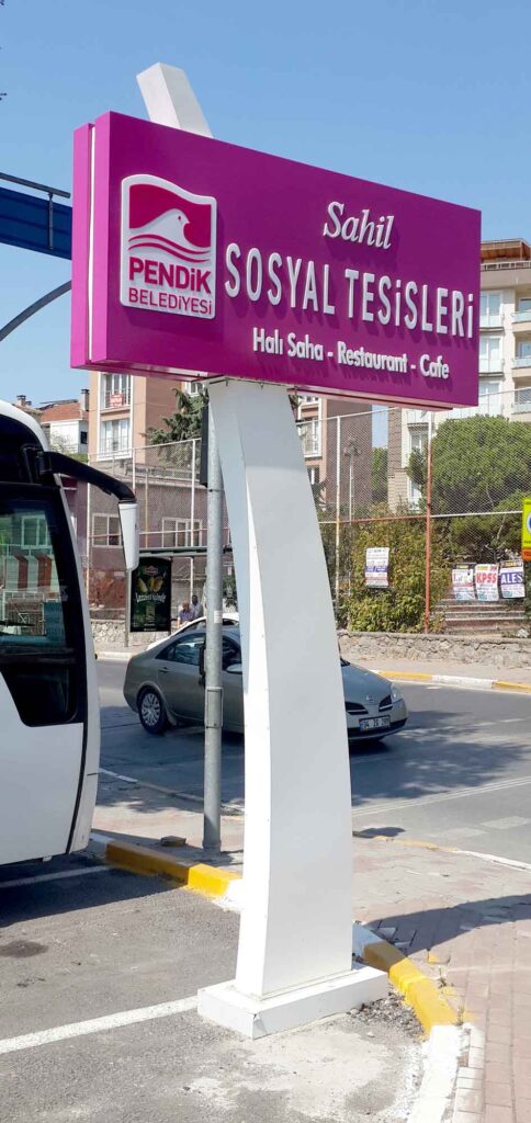 PENDİK BELEDİYESİ Totem Tabela Projesi